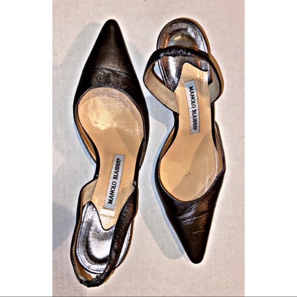 Manolo Blahnik Carolyne kitten heels - Picture 2 of 4